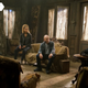 Seven of Nine, Raffi, Picard, and Rios have a low-key team meeting.